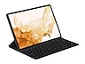 Thumbnail image of Galaxy Tab S8+ / S7 FE / S7+ Book Cover Keyboard Slim, Black