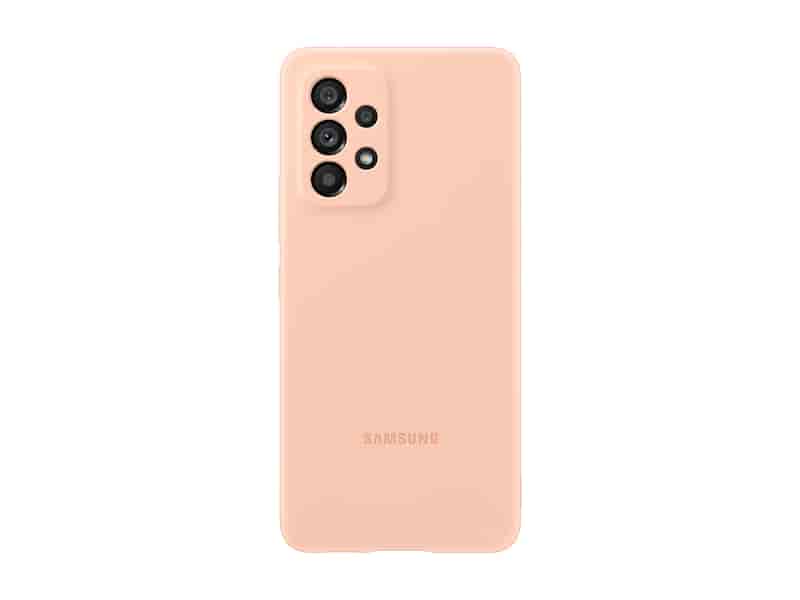 Galaxy A53 5G Silicone Cover, Peach