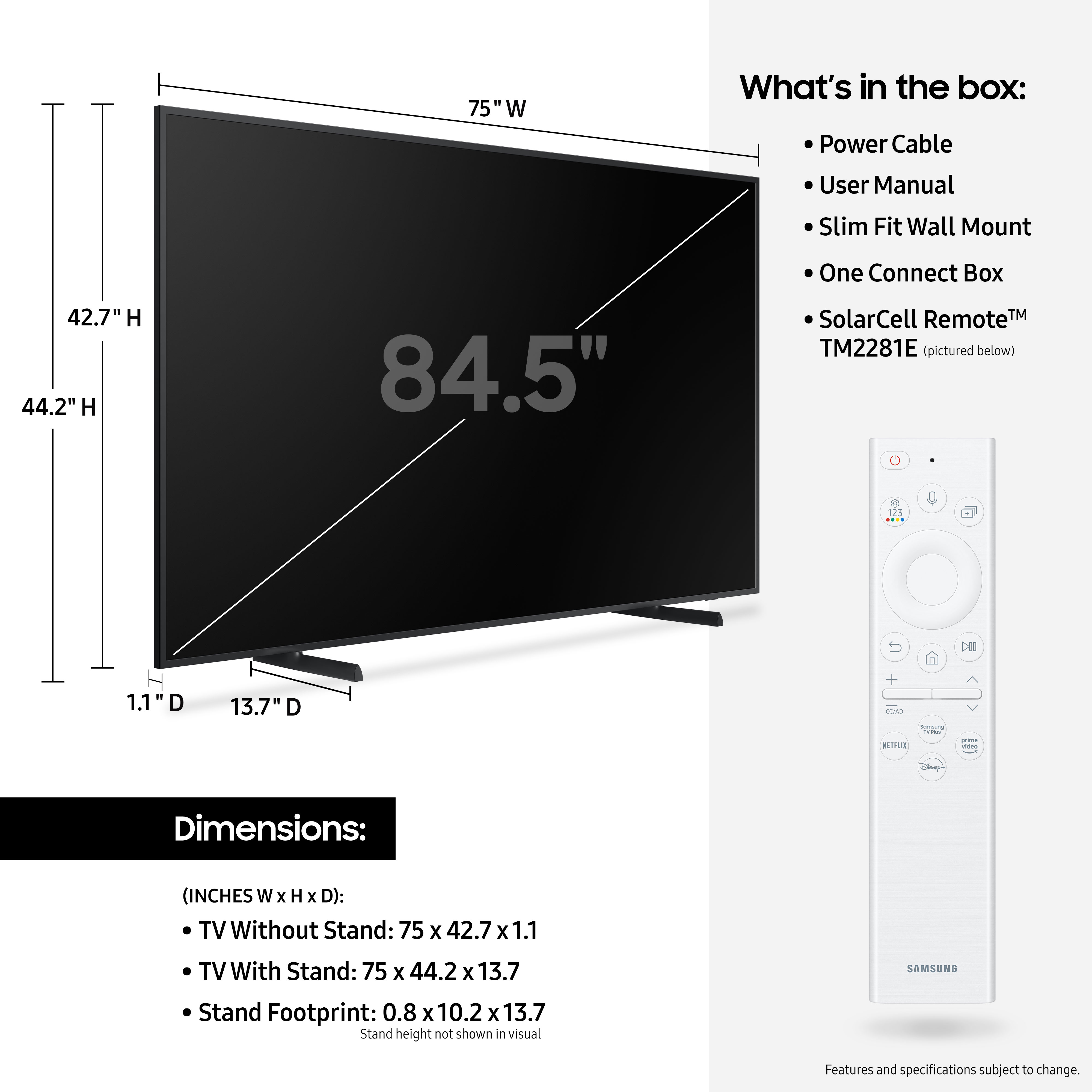 What Size Soundbar For 85 Inch Tv?