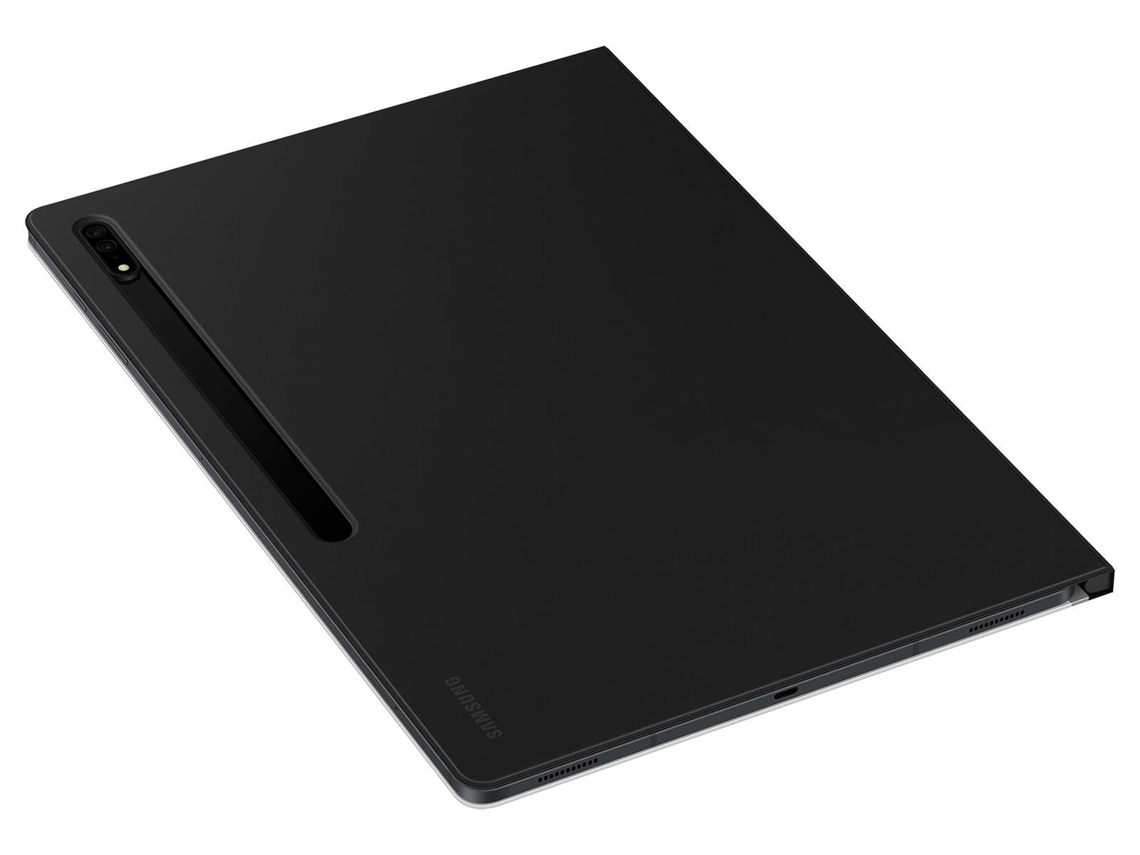 Galaxy Tab S8+ Note View Cover/ブラック [Gal