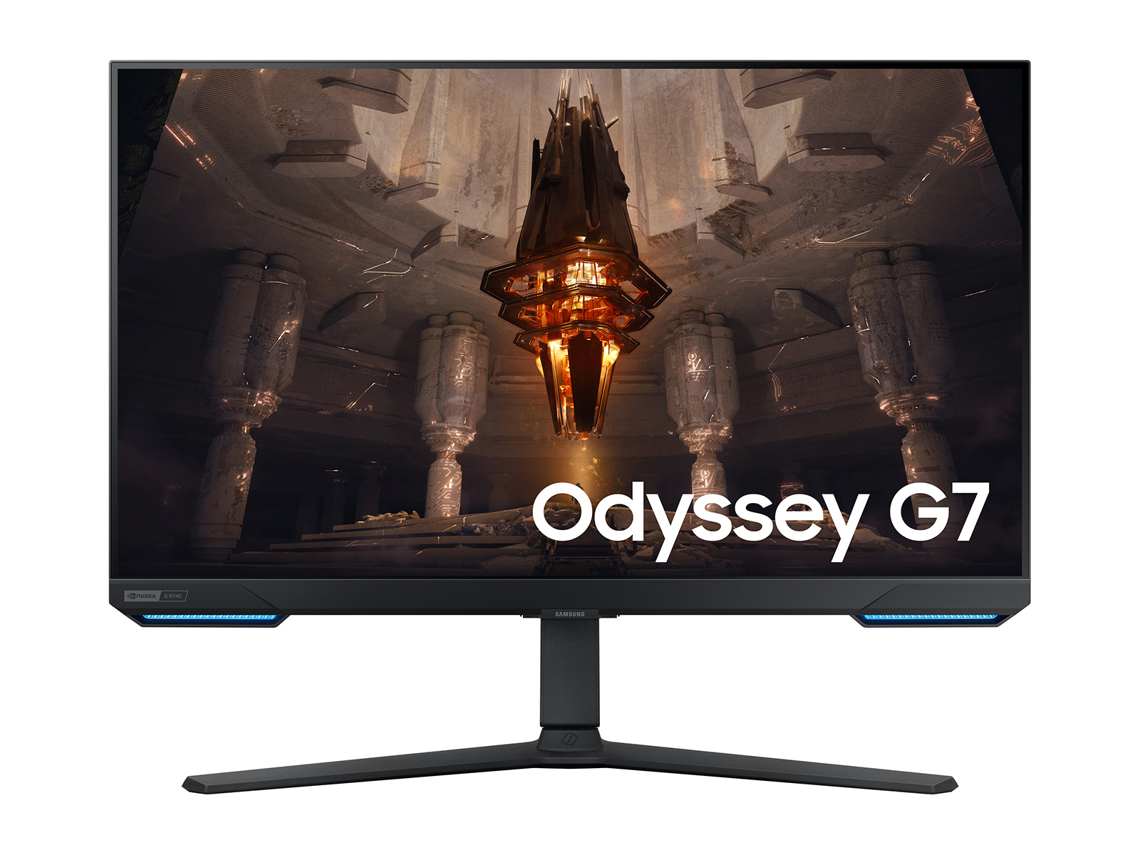 28” Odyssey G70B 4K UHD IPS 144Hz 1ms with G-Sync Gaming Monitor Monitors - LS28BG702ENXGO | US