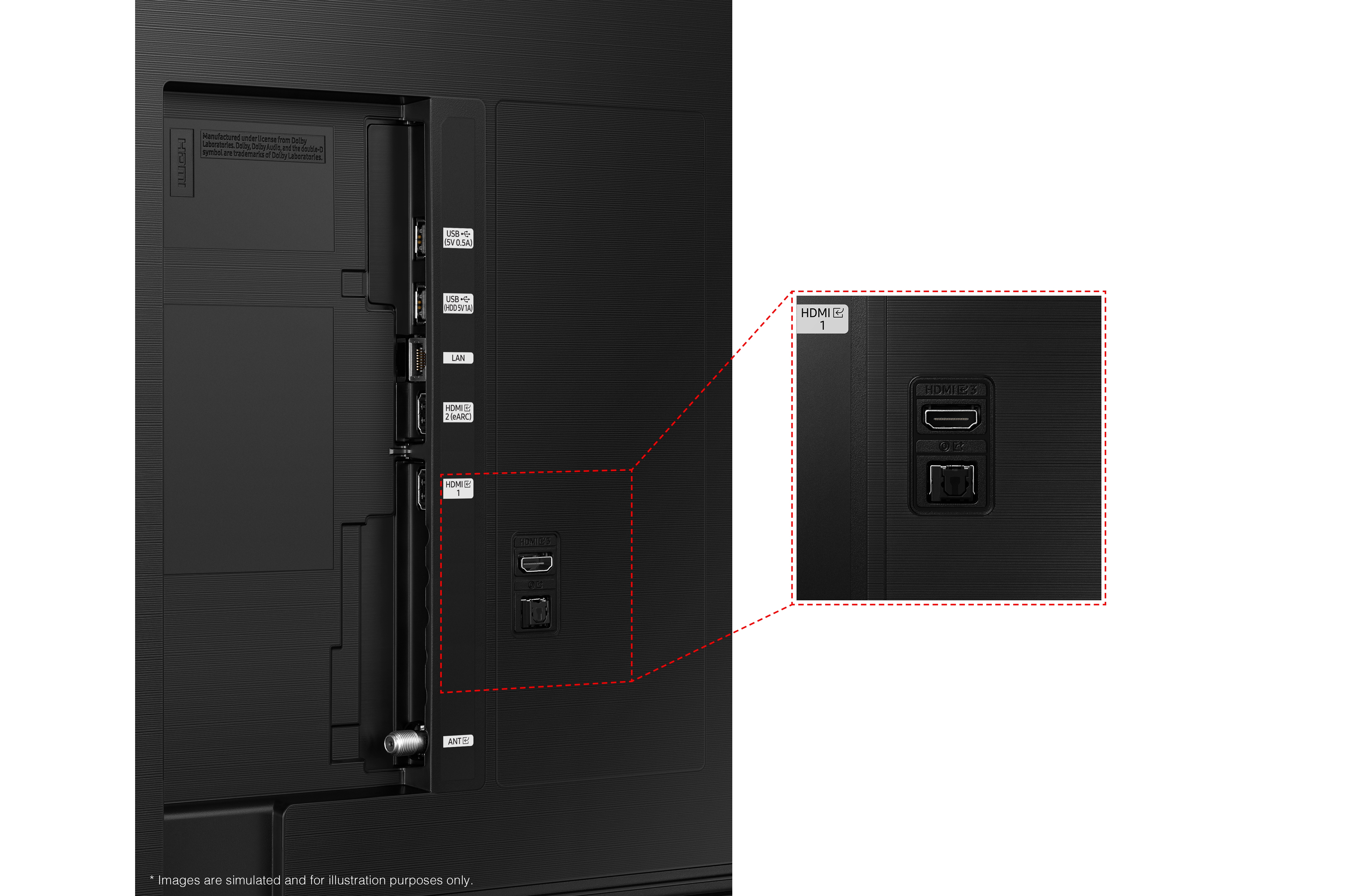 SAMSUNG QN55QN85BA 55 pulgadas Neo QLED 4K Mini LED Quantum HDR Smart TV  2022 Bundle con paquete de protección mejorada Premium 2 YR CPS