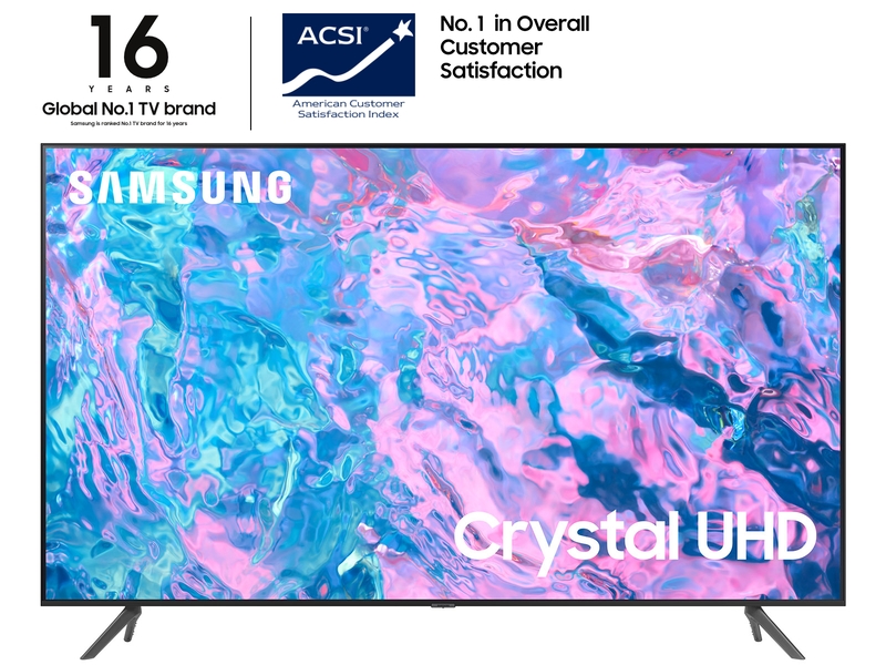 55-Inch Class CU7000 4K Crystal Smart TV (2023) | Samsung