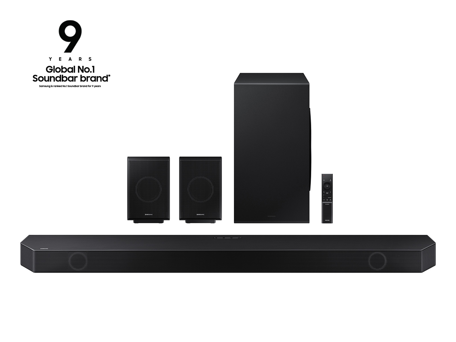 Kip Shinkan Interesseren HW-Q990B 11.1.4ch Soundbar w/ Wireless Dolby Atmos / DTS:X and Rear  Speakers (2022) Home Theater - HW-Q990B/ZA | Samsung US