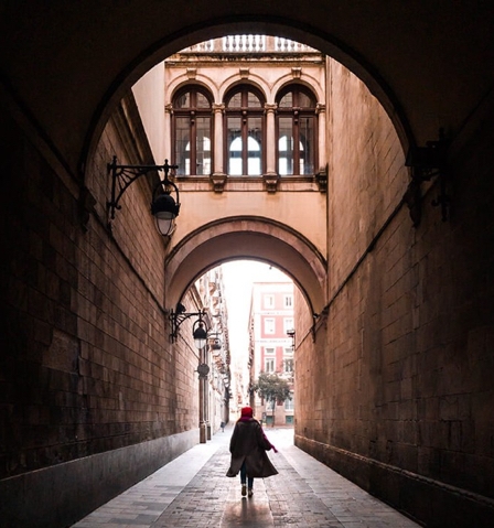 Photos of architectural shots in Barcelona, Spain