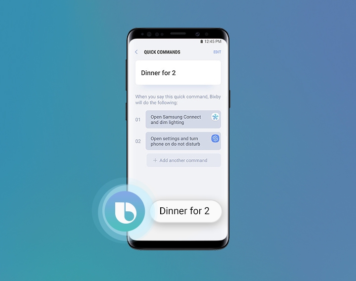 Samsung Bixby Control Galaxy S8 With Voice Commands Samsung Us 0579