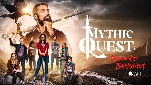 ''Mythic Quest," a new comedy series from Apple TV+.