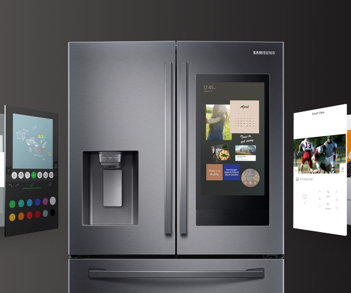 Samsung Smart Refrigerator Family Hub Touchscreen Fridge Samsung Us