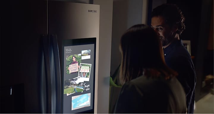 Samsung Smart Refrigerator Family Hub Touchscreen Fridge Samsung Us