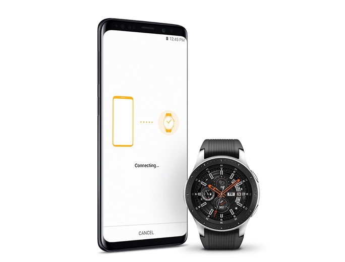 smartphone connected watch