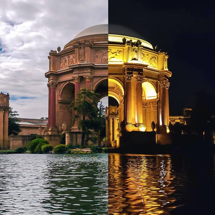 Palace of Fine Arts, San Francisco USA  