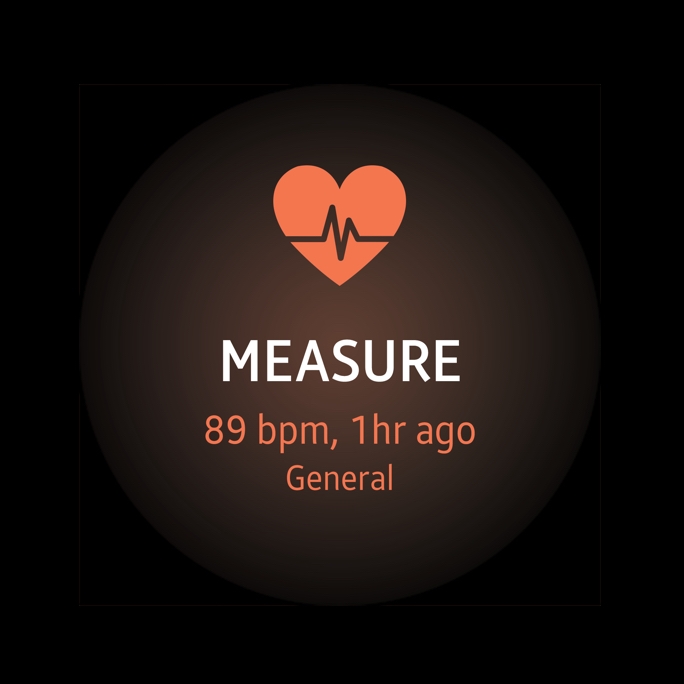 Track your heartrate for easy fitness goals 