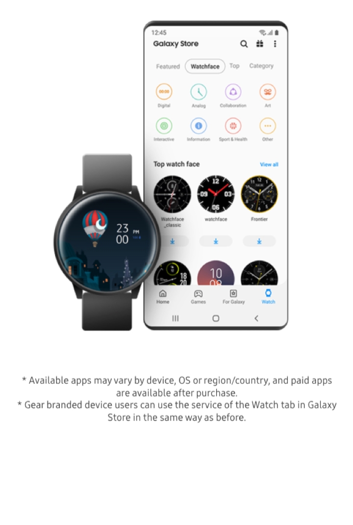 samsung store galaxy watch