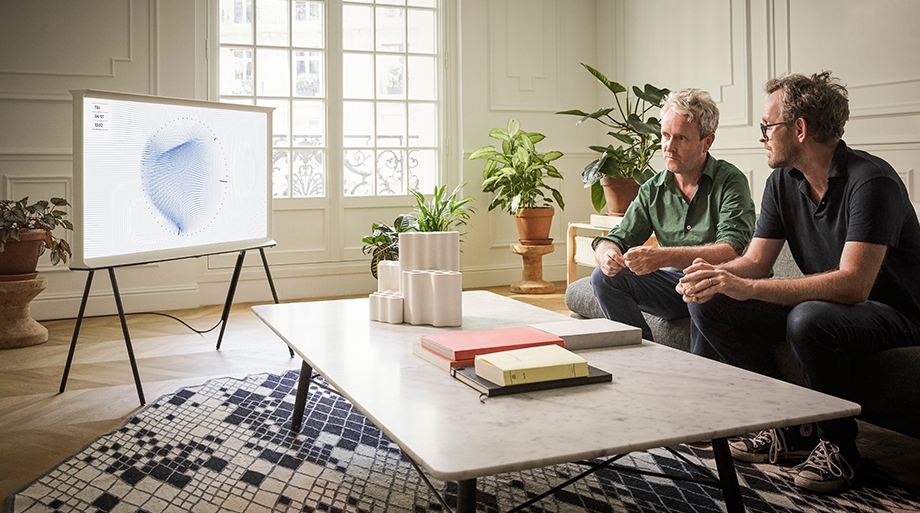 Bouroullec Brothers explain their aesthetic value in designing The Serif design.