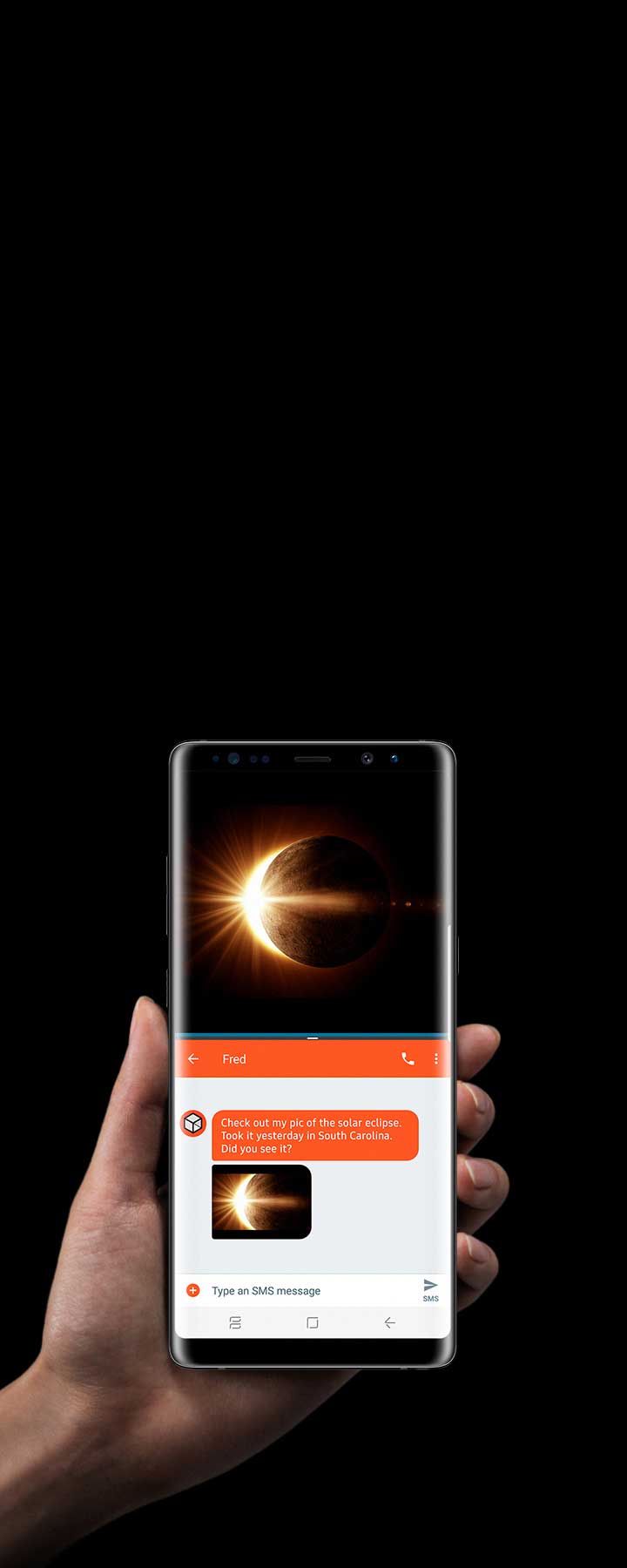 Samsung Galaxy Note8: 6.3" Infinity Screen