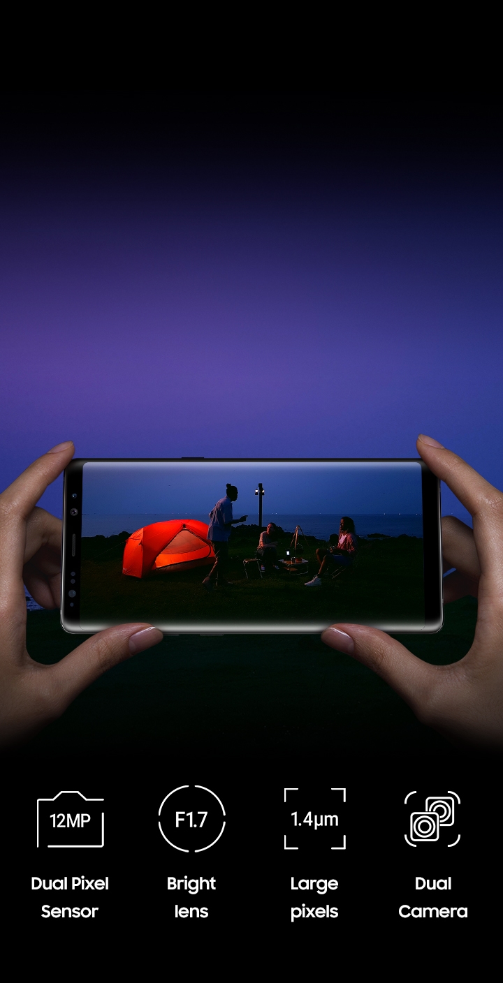 Samsung Galaxy S8: Dual Camera with OIS