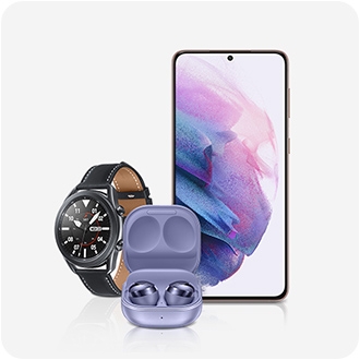 Get Galaxy Buds Pro and Galaxy Watch3 for only $350 when you buy any all-new Galaxy S21 5G.
