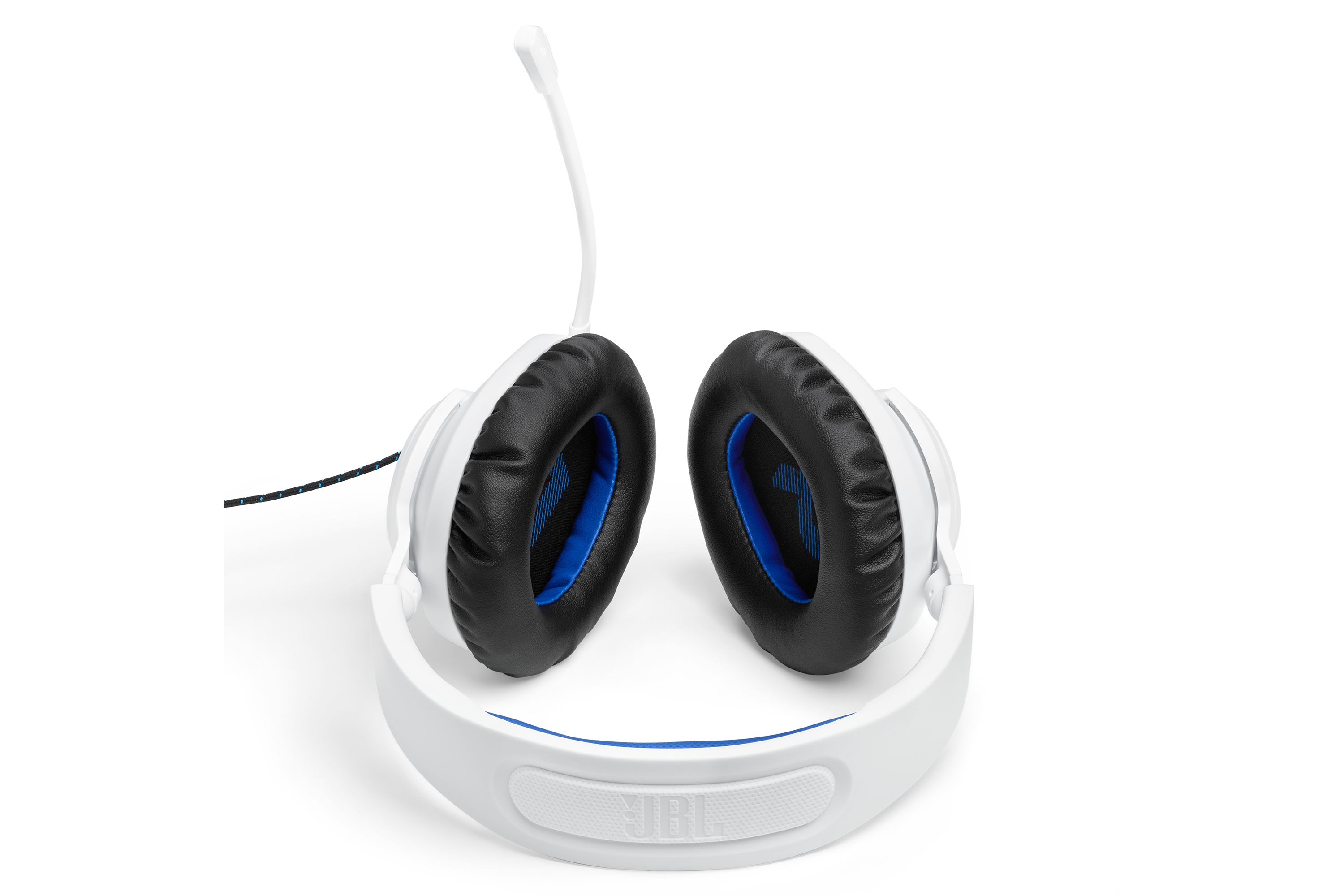 SamsungUS/home/harman-kardon/jbl-harman-kardon/gaming-headset/jblq100pwhtbluam/JBLQ100PWHTBLU_007_Headband_White.png