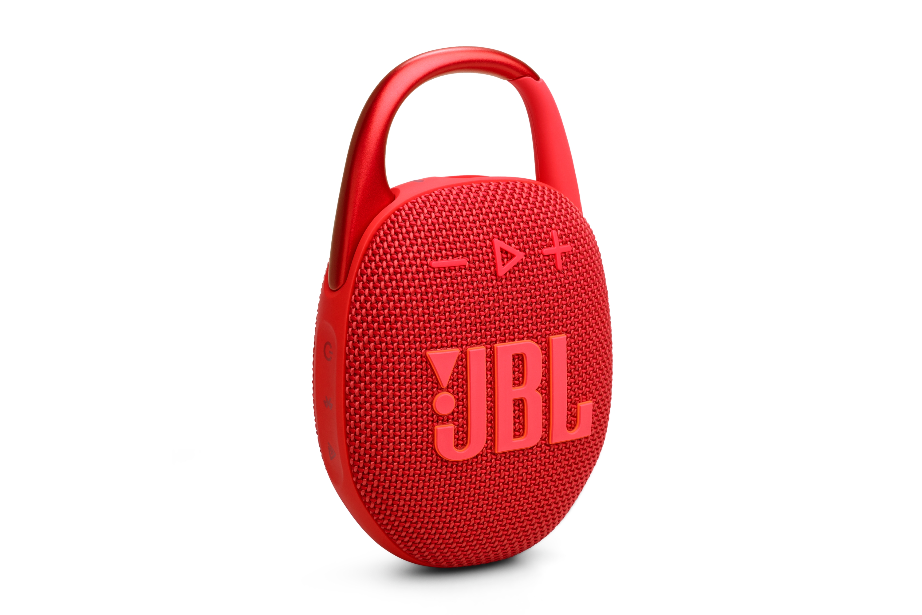 SamsungUS/home/harman-kardon/jbl-harman-kardon/portable-speakers/09252024/jbl_clip_5/gallery/JBLCLIP5RED_002_Hero_Red.png