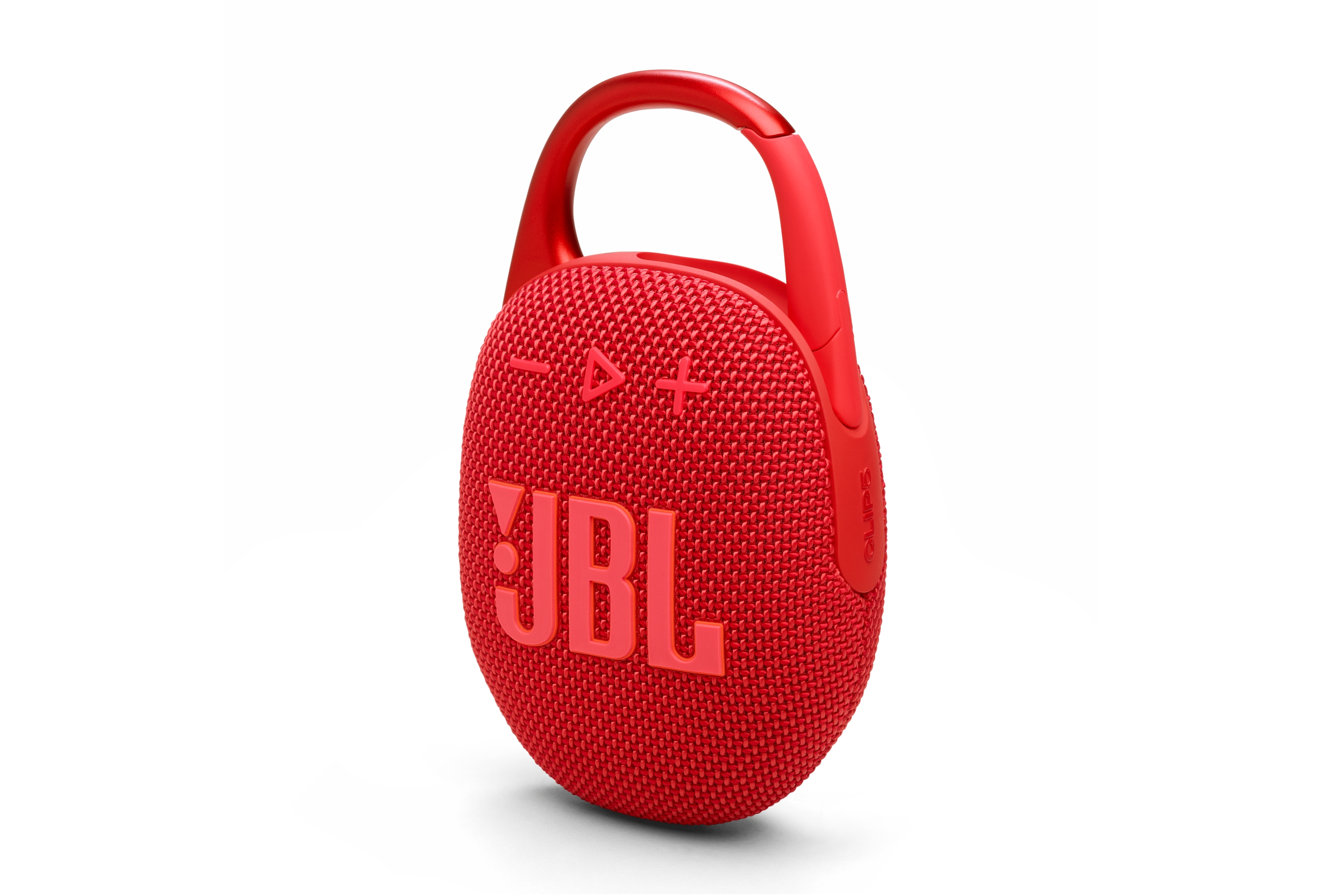 SamsungUS/home/harman-kardon/jbl-harman-kardon/portable-speakers/09252024/jbl_clip_5/gallery/JBLCLIP5RED_006_Left_2_Red.png