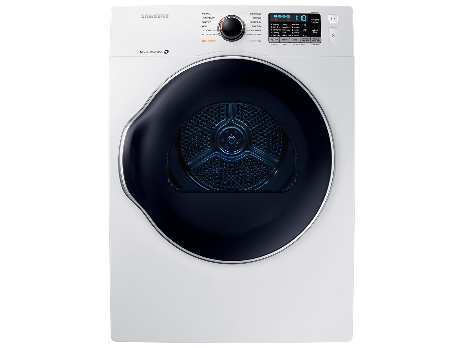 4.0 cu. ft. Capacity Electric Dryer with Sensor Dry in White - | Samsung US