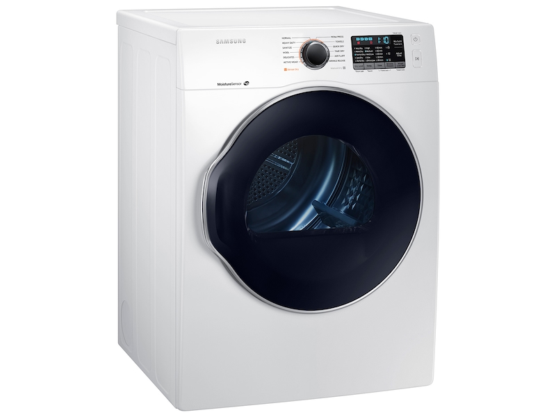 4.0 cu. ft. Capacity Electric Dryer with Sensor Dry in White