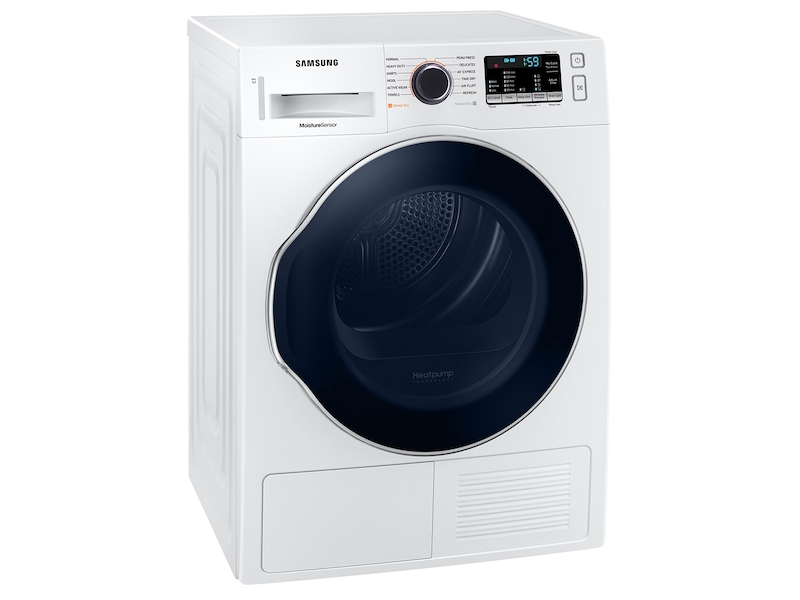 4.0 cu. ft. Capacity Heat Pump Dryer with Sensor Dry in White