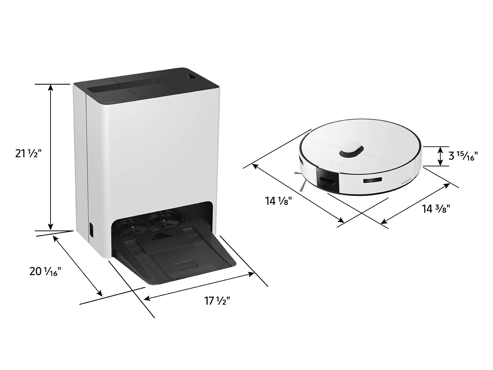 Thumbnail image of Bespoke Jet Bot Combo™ Robot Vacuum and Mop with All-in-One Clean Station® with Auto Steam