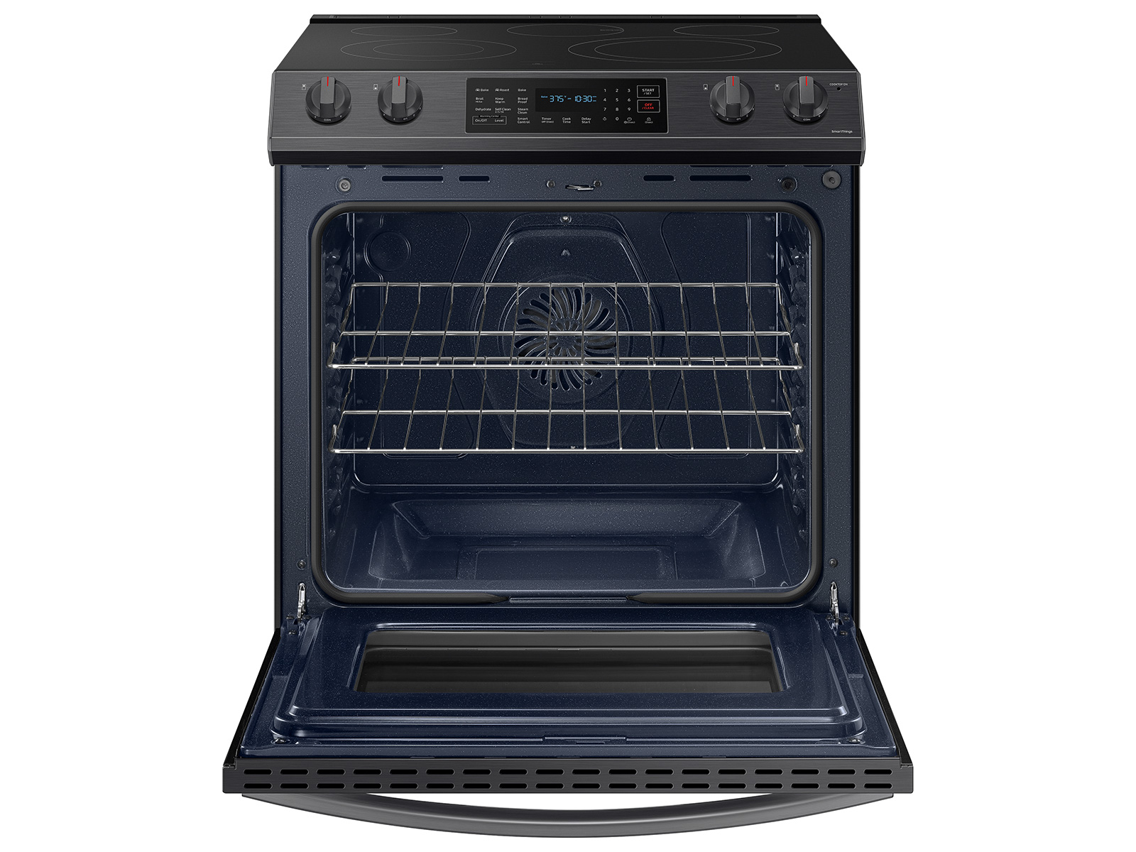 NE63T8311SG by Samsung - 6.3 cu. ft. Smart Slide-in Electric Range with  Convection in Black Stainless Steel