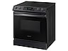 Thumbnail image of 6.3 cu. ft. Smart Slide-in Electric Range with Convection in Black Stainless Steel