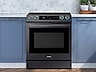 Thumbnail image of 6.3 cu ft. Smart Slide-in Electric Range with Smart Dial &amp; Air Fry in Black Stainless Steel