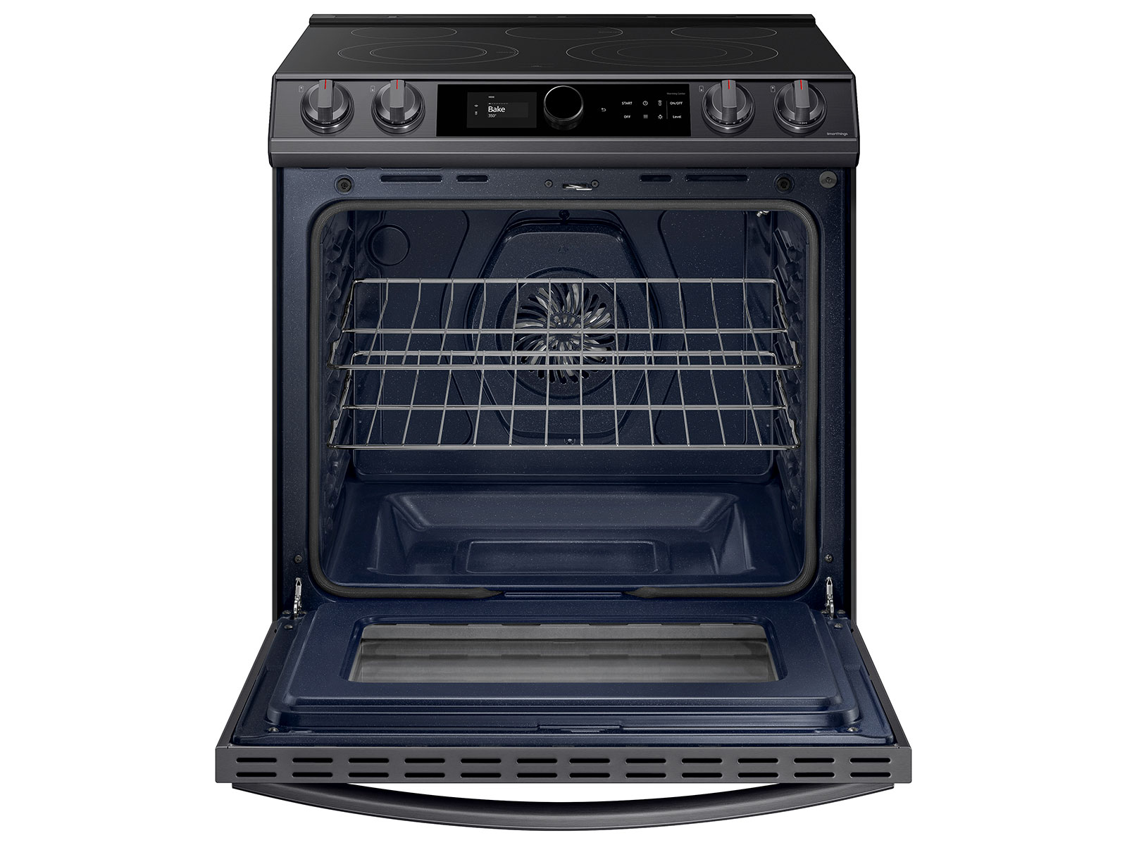 GE Profile 27-in 3.0 cu ft Self-Cleaning Drop-In Electric Range (Black) at