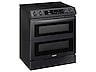 Thumbnail image of 6.3 cu ft. Smart Slide-in Electric Range with Smart Dial, Air Fry, &amp; Flex Duo&trade; in Black Stainless Steel