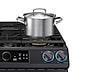 Thumbnail image of 6.0 cu ft. Smart Slide-in Gas Range with Flex Duo™, Smart Dial & Air Fry in Black Stainless Steel