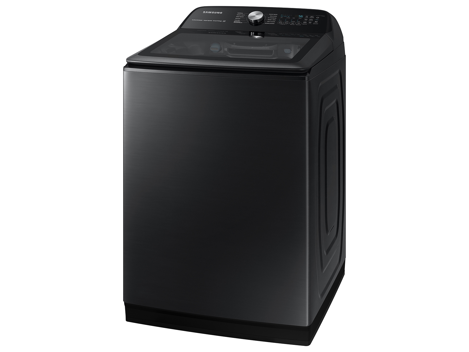 Thumbnail image of 5.1 cu. ft. Smart Top Load Washer with ActiveWave™ Agitator and Super Speed Wash in Brushed Black