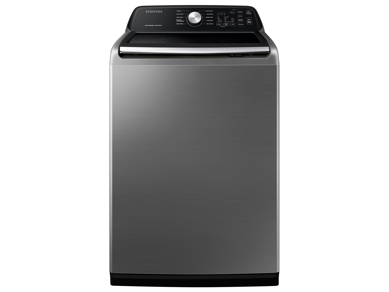Samsung 4.5 cu. ft. Capacity Top Load Washer with Active WaterJet in Platinum(WA45T3400AP/A4)