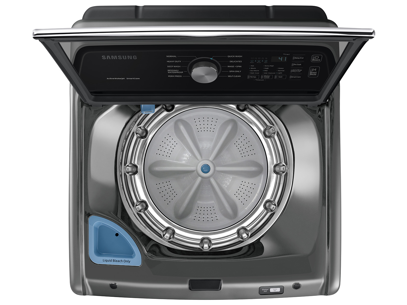 4.5 cu. ft. Capacity Top Load Washer with Active WaterJet in Platinum