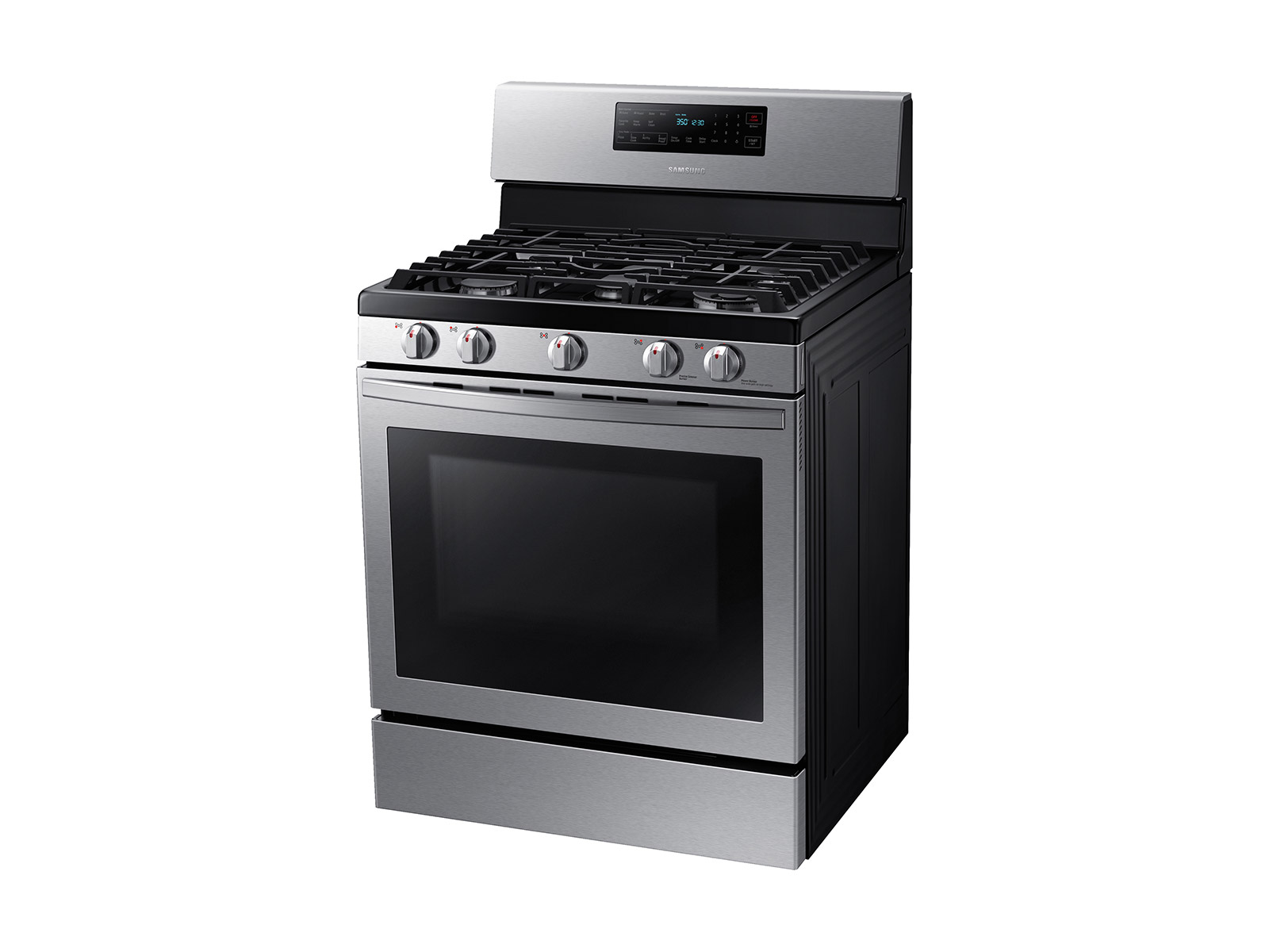 Samsung 30 Stainless Steel Freestanding Gas Range with Air Fry and  Convection