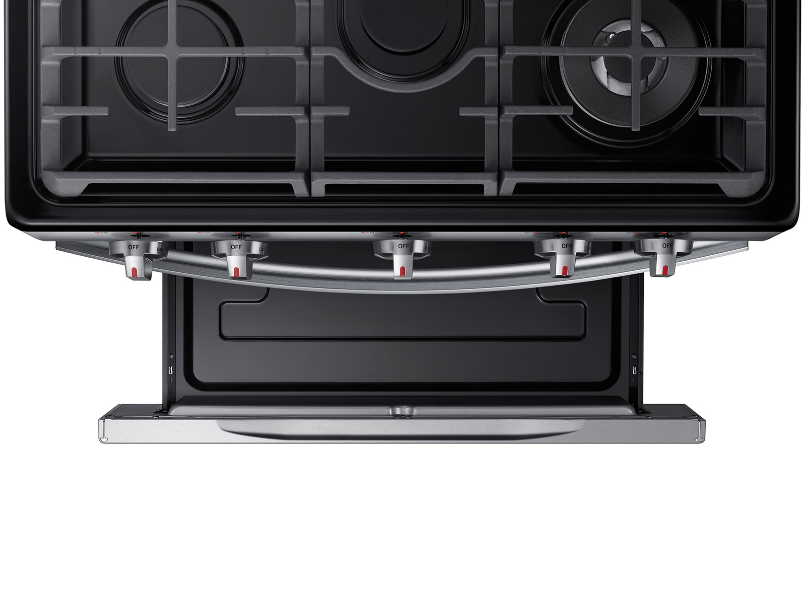 Thumbnail image of 5.8 cu. ft. Freestanding Gas Range with Air Fry and Convection in Stainless Steel