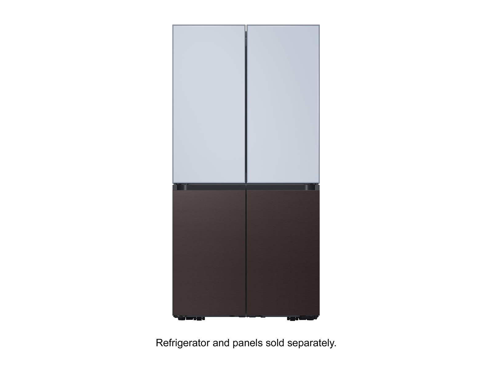 Thumbnail image of BESPOKE 4-Door Flex™ Refrigerator Panel in Tuscan Steel - Bottom Panel