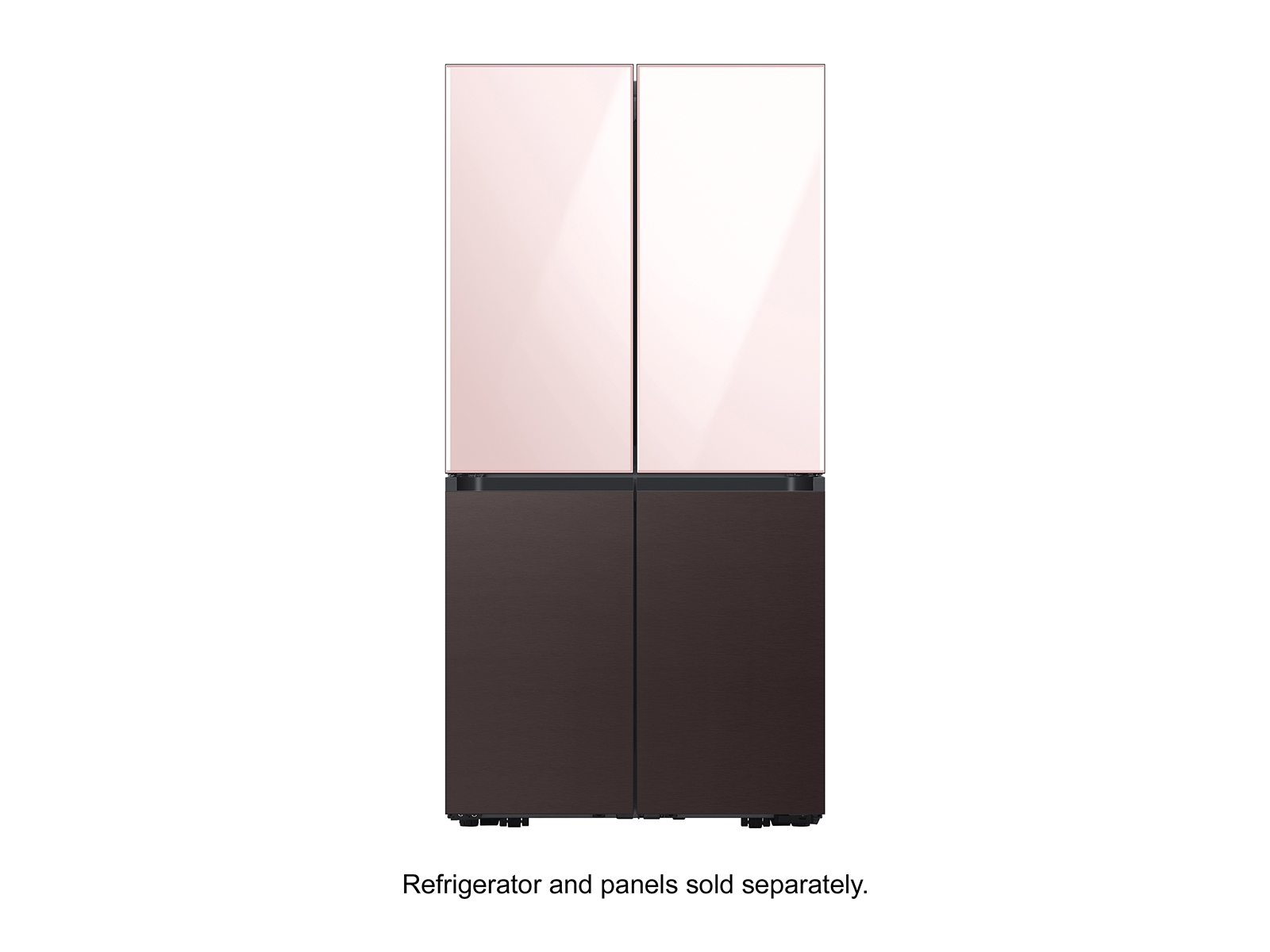 Thumbnail image of BESPOKE 4-Door Flex&trade; Refrigerator Panel in Tuscan Steel - Bottom Panel