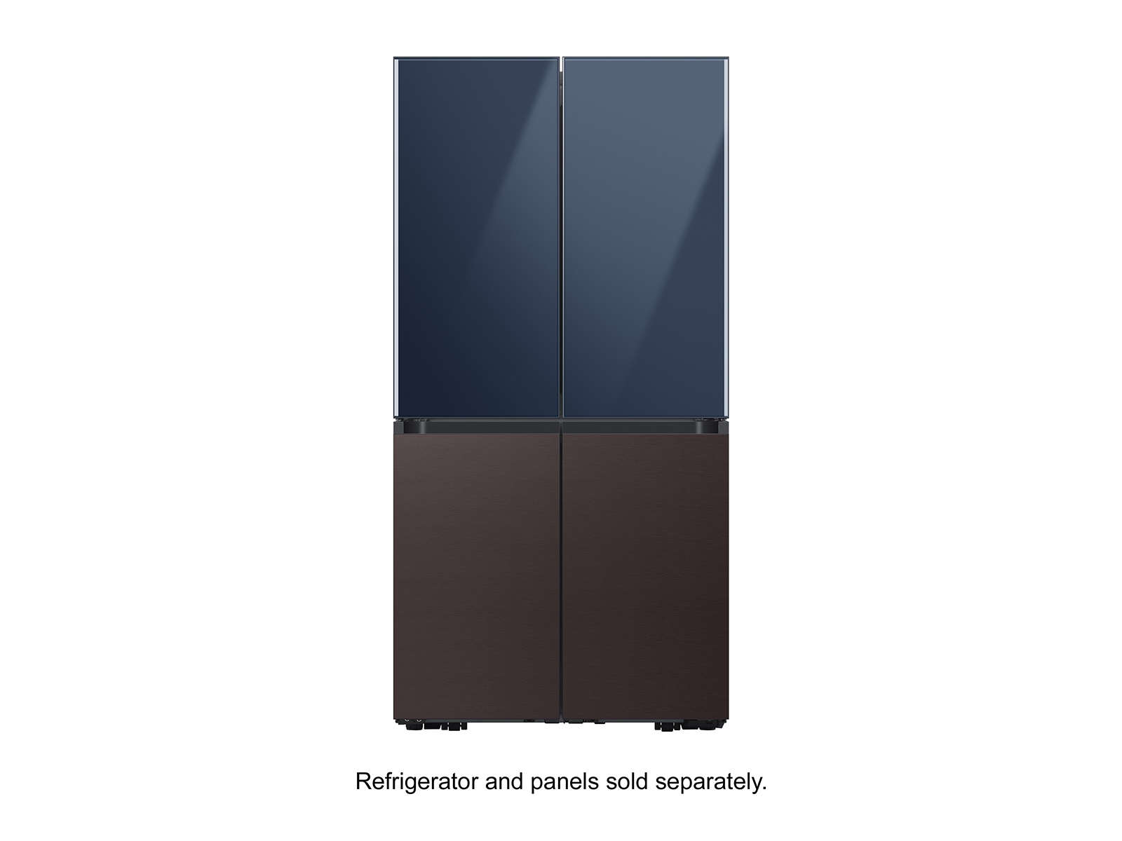 Thumbnail image of BESPOKE 4-Door Flex&trade; Refrigerator Panel in Tuscan Steel - Bottom Panel