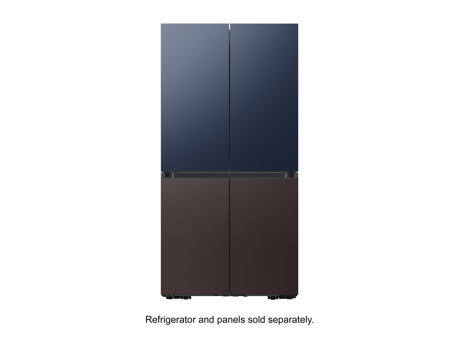 Thumbnail image of BESPOKE 4-Door Flex™ Refrigerator Panel in Tuscan Steel - Bottom Panel