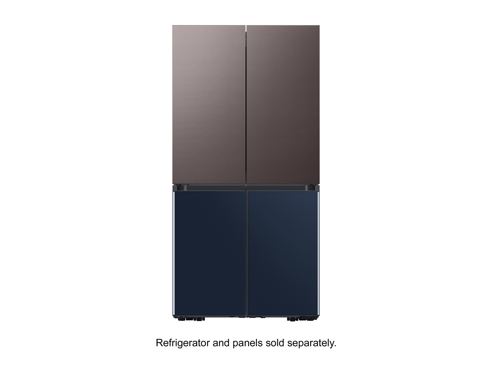 Thumbnail image of BESPOKE 4-Door Flex&trade; Refrigerator Panel in Tuscan Steel - Top Panel