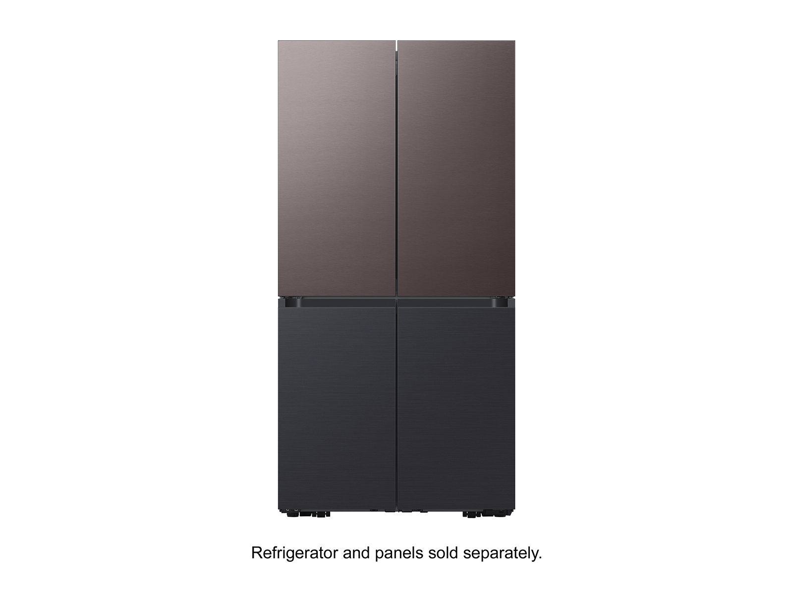 Thumbnail image of BESPOKE 4-Door Flex™ Refrigerator Panel in Tuscan Steel - Top Panel