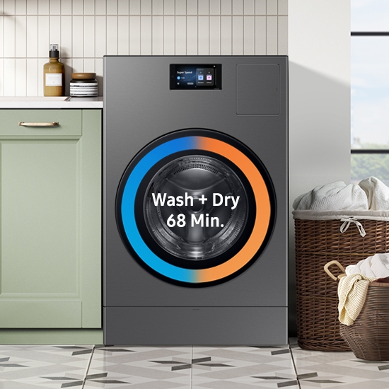 5 3 Cu Ft Bespoke AI Laundry Combo Vented All in One Ultra Capacity 5 3 Cu Ft Bespoke AI Laundry Combo Vented All in One Ultra Capacity