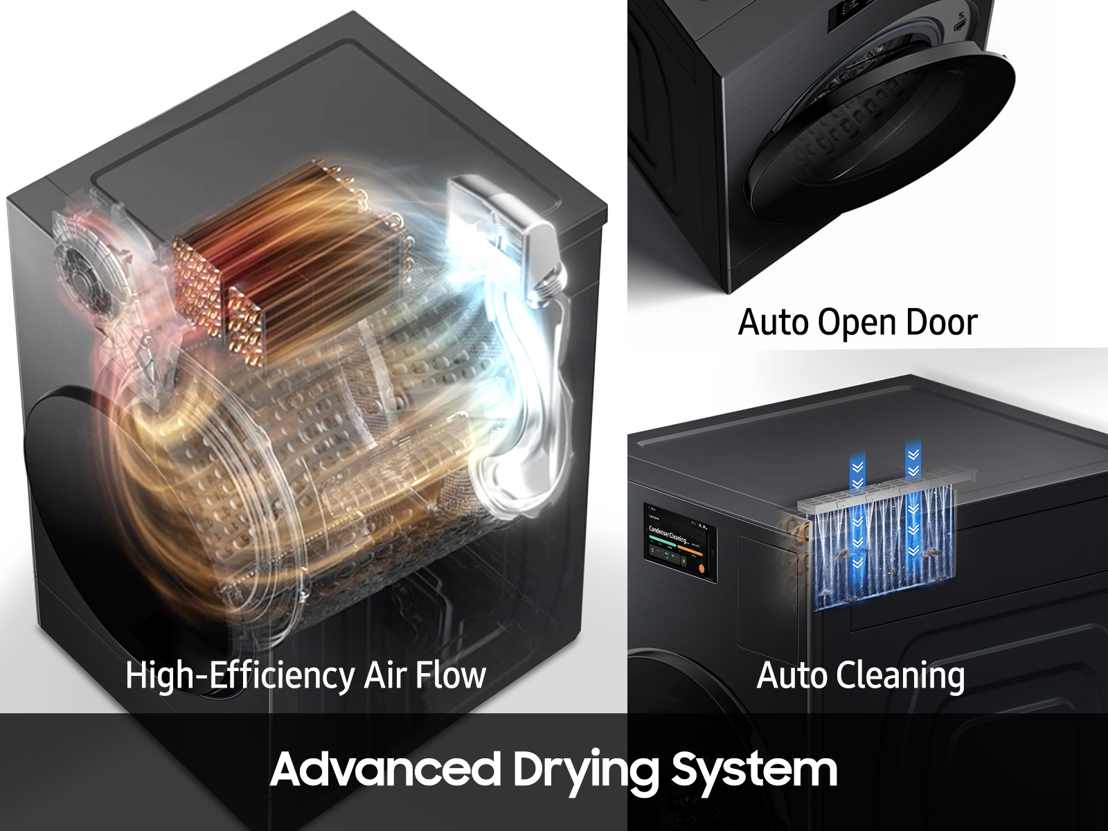 Thumbnail image of 5.3 cu. ft. Bespoke AI Laundry Ventless Heat Pump Dryer Combo&trade; All-in-One Ultra Capacity Washer with AI Home in Brushed Black