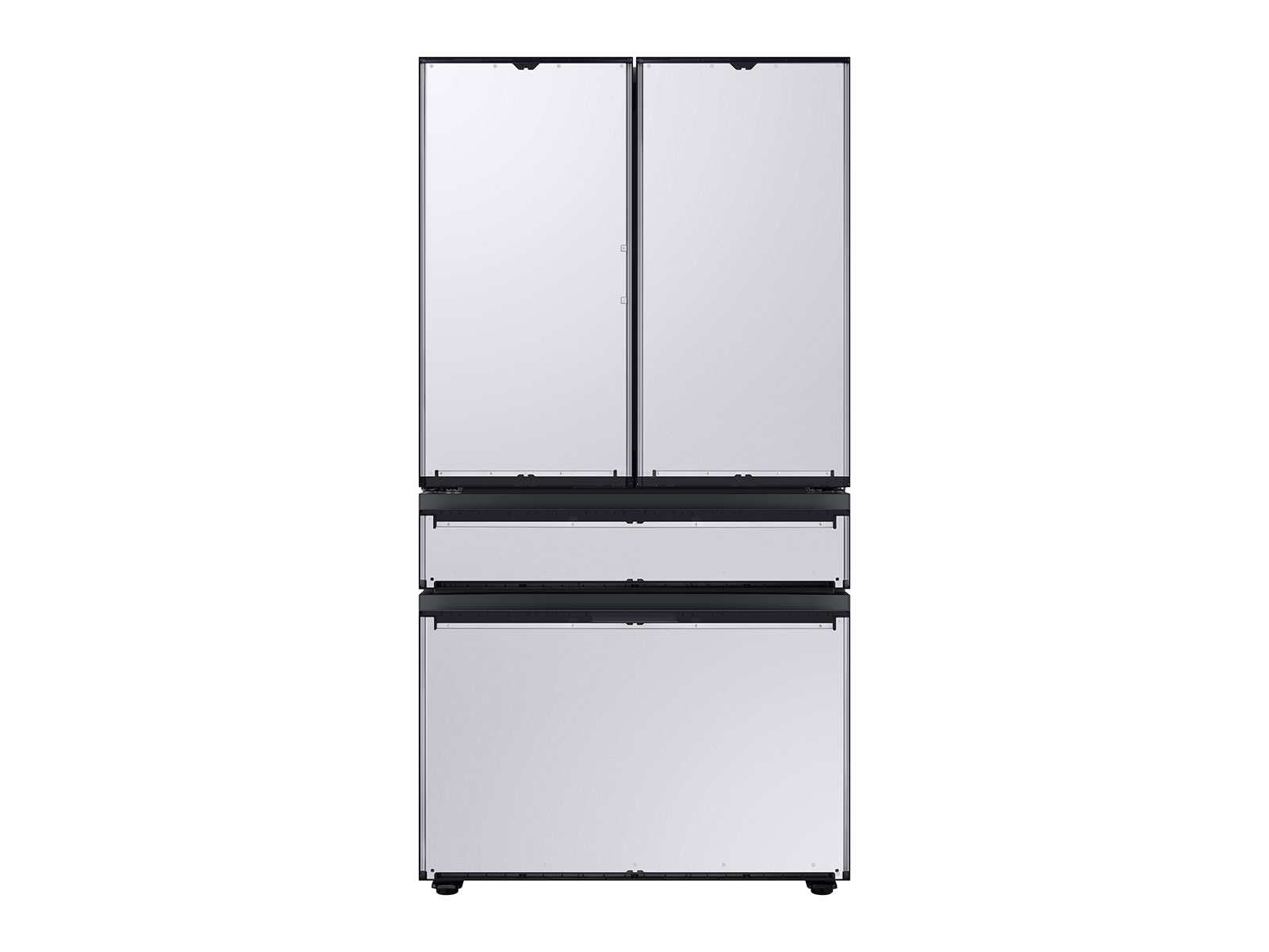 Bespoke 4-Door French Door Refrigerator (23 cu. ft.) with AutoFill Water Pitcher and Customizable Door Panel Colors