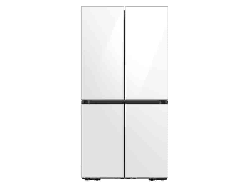 Bespoke 4-Door Flex™ Refrigerator (29 cu. ft.) in White Glass (2022)