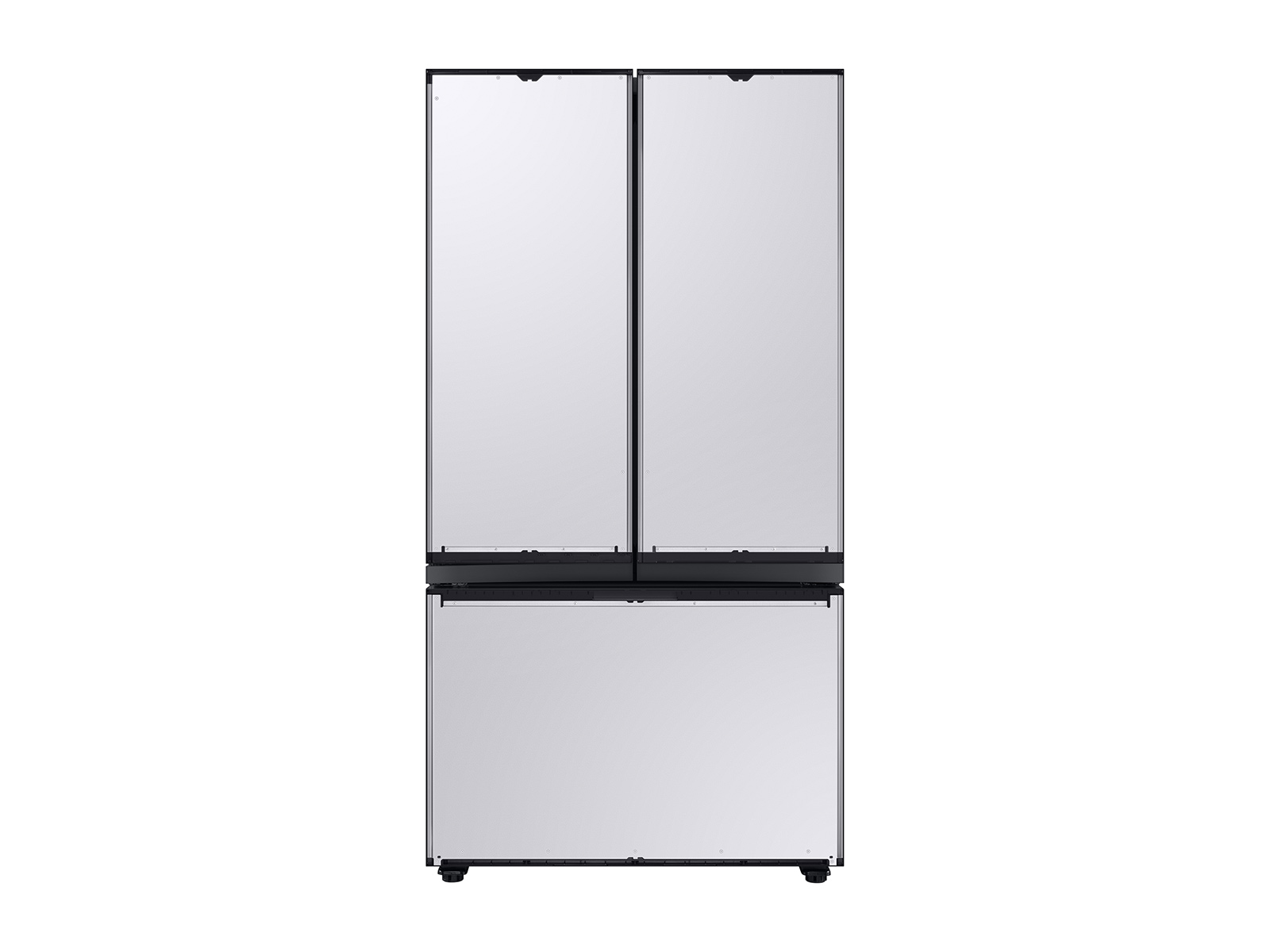 Samsung Bespoke 3-Door French Door Refrigerator (24 cu. ft.) with Customizable Door Panel Colors and Beverage Center™(RF24BB6600APAA)